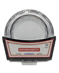 PLATE SET-SILVER DESIGN-32CT
