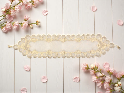 68"x16" RUNNER-GOLD-RECTANGLE