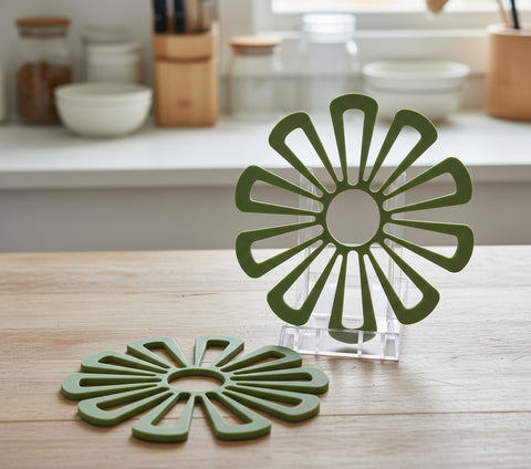 6" SILICONE HOT POT MAT-2 PC