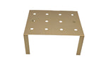 6.5"x7.75"x3.5" STAND-GOLD-RECTANGLE-S