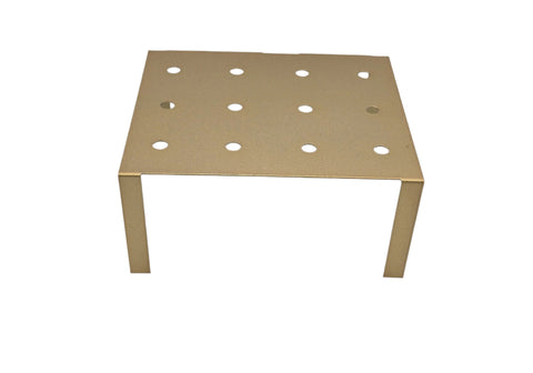6.5"x7.75"x3.5" STAND-GOLD-RECTANGLE-S