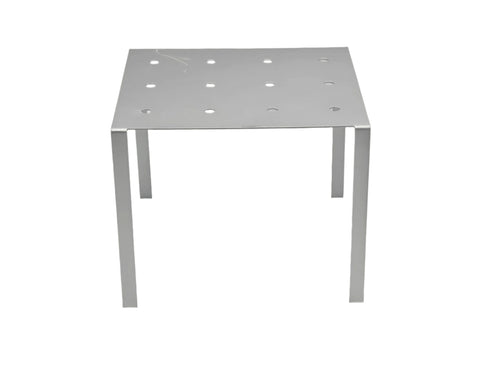 8.25"x9.5"x8.5" STAND-SILVER-RECTANGLE-L