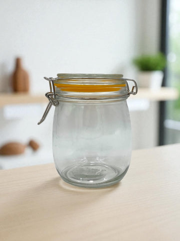 26OZ GLASS JAR W/AIRTIGHT LIDS