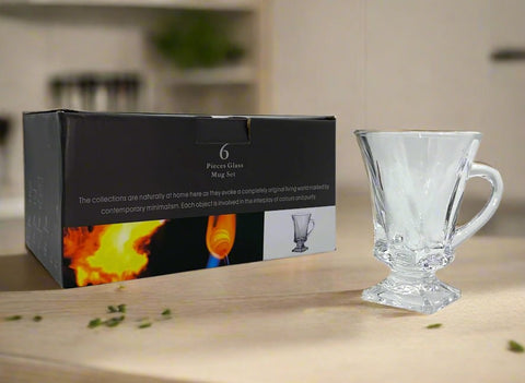 6 PC TEA GLASS