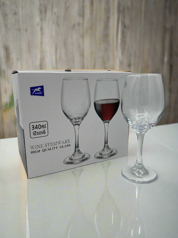 340ML - 6 PC WINE GLASS