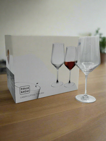 640ML- 6 PC WINE GLASS