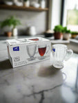 6PC GLASS TEA CUP-190ML