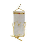 4"x10" CANISTER-GOLD DESIGN-LARGE