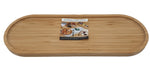 17.5"x6.25" BAMBOO OVAL PLATE - Kitchen Depot