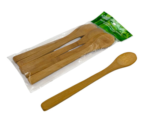 6PC WOODEN BAMBOO SPOON