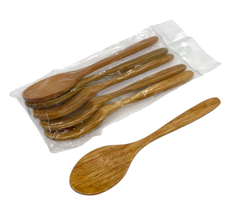 1.5"x7.5" - 6 PC BAMBOO SPOON