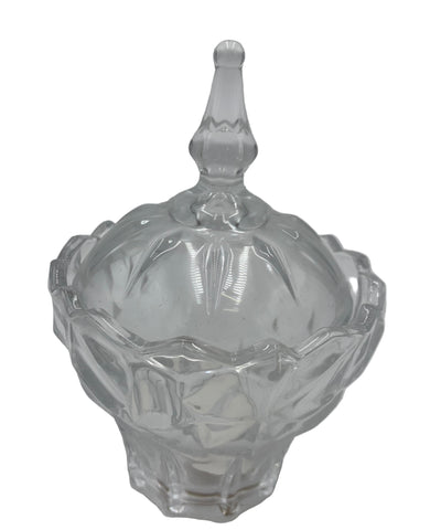 GLASS CANDY DISH