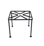 8"x8" SQUARE STAND-BLACK