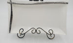 11.75"x6.25" PLATTER -SILVER DESIGN