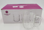 6 PC TEA GLASS W/HANDLE