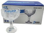 6 PC GLASS ICE CREAM CUP