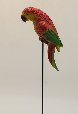 GARDEN STAKE-PARROT