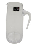 7"x3.25" GLASS PITCHER