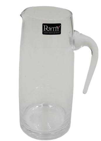 7"x3.25" GLASS PITCHER
