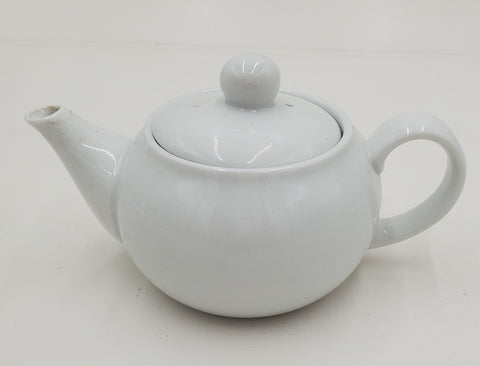 SMALL TEA POT-WHITE