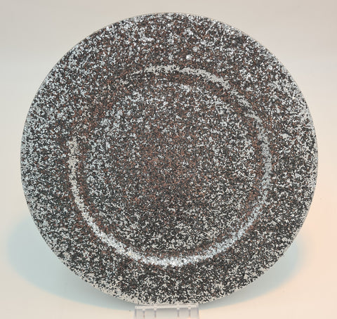 13" CHARGER PLATE-SIL. GLITTER