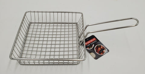 5.75"x1.75" S/S FRYING BASKET-SQUARE