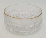 4"x1.25"GLASS BOWL W/GOLD-6PC