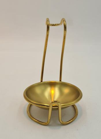 S/S UPRIGHT SPOON REST-GOLD
