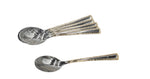 6 CP TEA SPOON -GOLD DESIGN