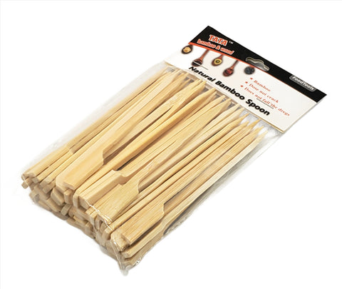 4.75" WOODEN SKEWERS - 50 CT