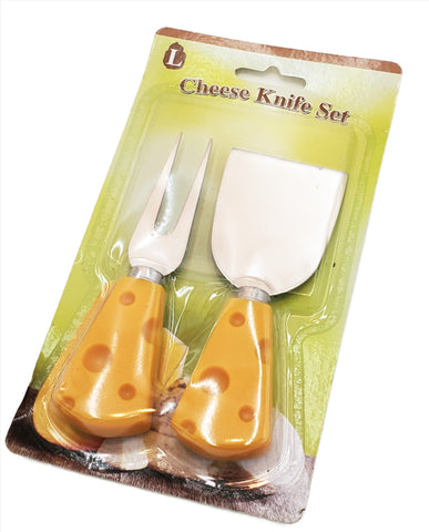 2 PC CHEESE KNIFE
