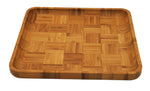 9.75" WOODEN PLATE-SQUARE