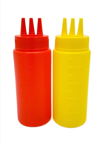 6.25"x2.5" - 2 PC SAUCE DISPENSER