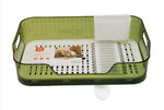 16.5"x10.5"x4.25" DISH DRAINER SET