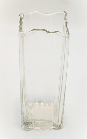 8"x3" GLASS VASE