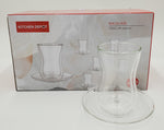 6PC TEA CUP & SAUCER SET