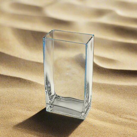 10" GLASS VASE