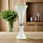 18" TRUMPET GLASS VASE