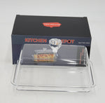 7.87"x4.92"x4.37" ACRYLIC BUTTER DISH