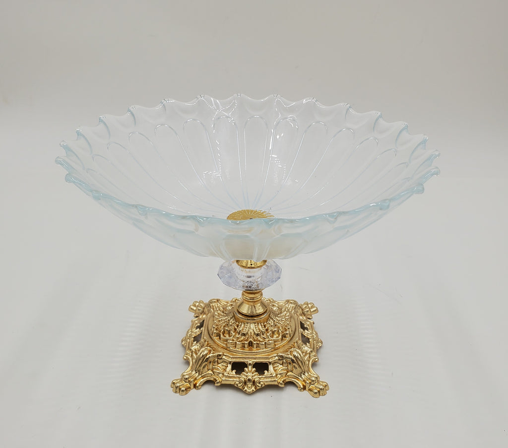 GLASS FOOTED BOWL Kitchen Depot