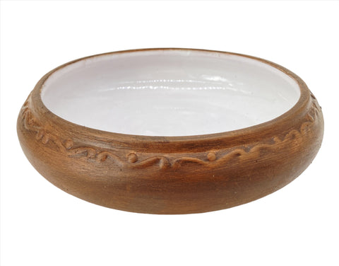 7.5"x3"  CLAY BOWL-1.0L-MEDIUM