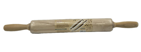 18.5" WOODEN ROLLING PIN