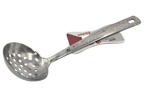 9.25" S/S SLOTTED LADLE