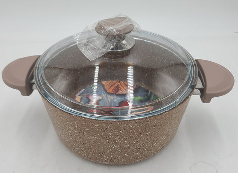 9.5" GRANITE POT - 8/CS