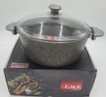 12" GRANITE POT - 4/CS