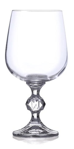 6pc BOHEMIA WINE GLASS
