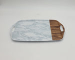 17" MELAMINE TRAY-MARBLE - 16/CS