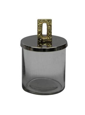 CANISTER W/METAL LID - SMALL - 48/CS