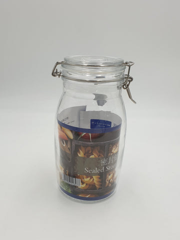 1.5L GLASS SEALED CANISTER - 12/CS
