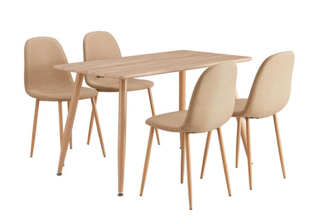 TABLE & 4 CHAIR SET